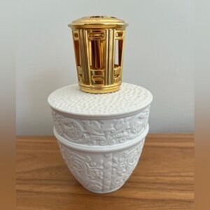 LAMPE BERGER Paris Fragrance Lamp Louis XII Artoria Limoges Bisque Porcelain